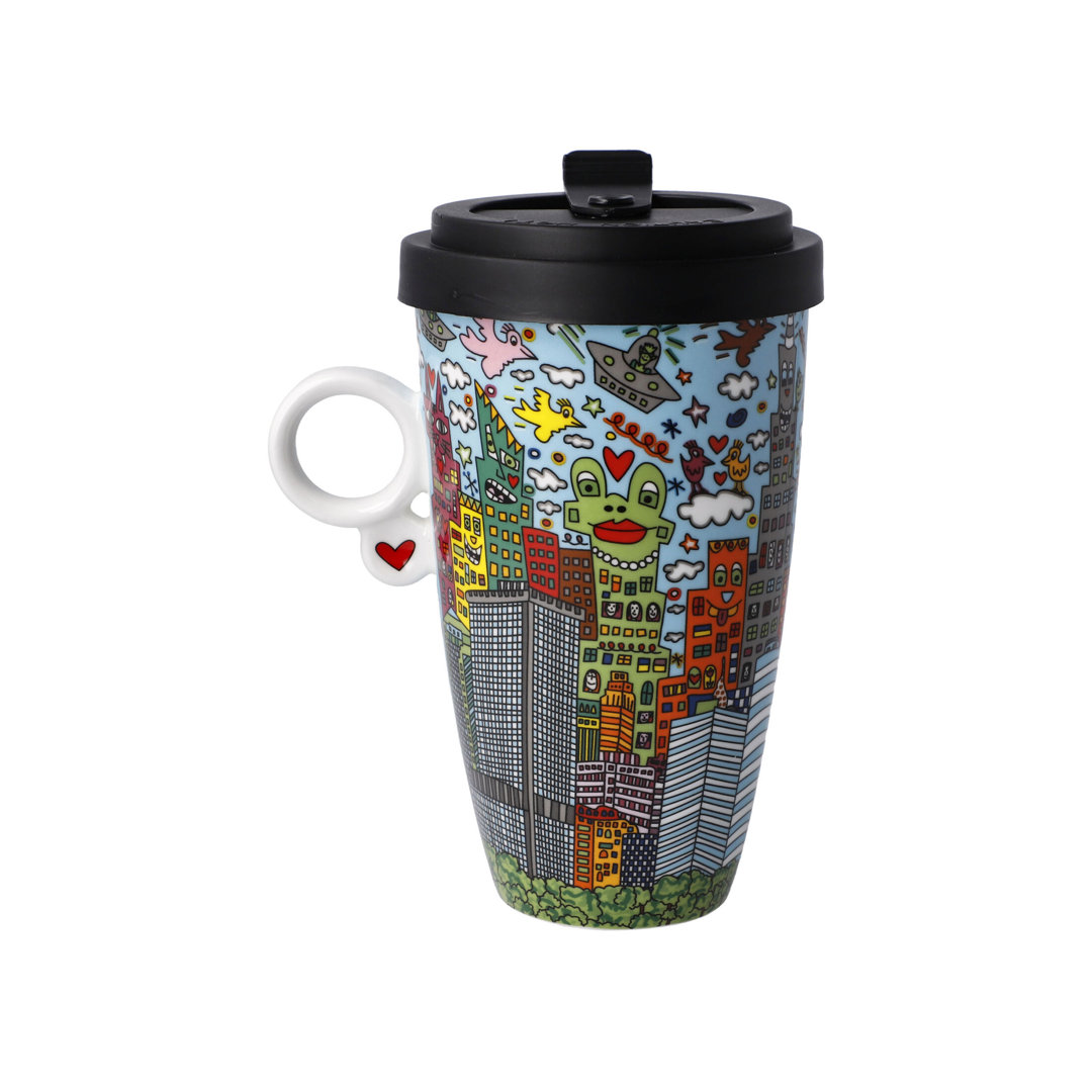 Mug To Go James Rizzi - My New York City Day Trinkbecher