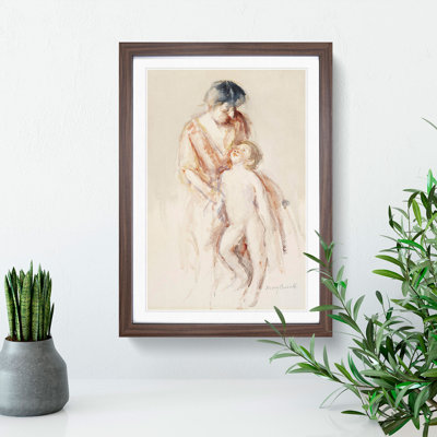 Mother and Child Vol.8 by Mary Cassatt - Picture Frame Painting
