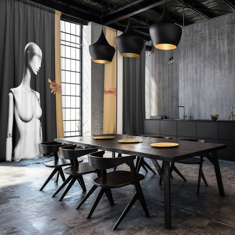 Velvet Blackout Curtain Panel Pair, 148cm Width x 350cm Drop
