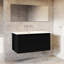 Ensemble de meuble-lavabo simple 30 po avec comptoir à surface solide Cavinder-470690693