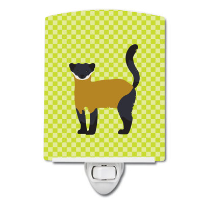 Throated Marten Ceramic Night Light