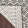 Richarson Rectangle Geometric Machine Woven Polypropylene/Polyester Indoor/Outdoor Area Rug in Charcoal/Gray