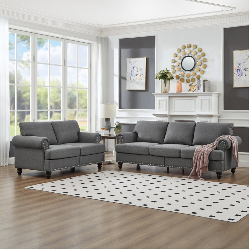 Red Barrel Studio Modern Classic Design With Nails Living Room 2+3 ...