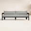 Jackson Outdoor Metal Sofa-96"-Alessi Linen-165673722