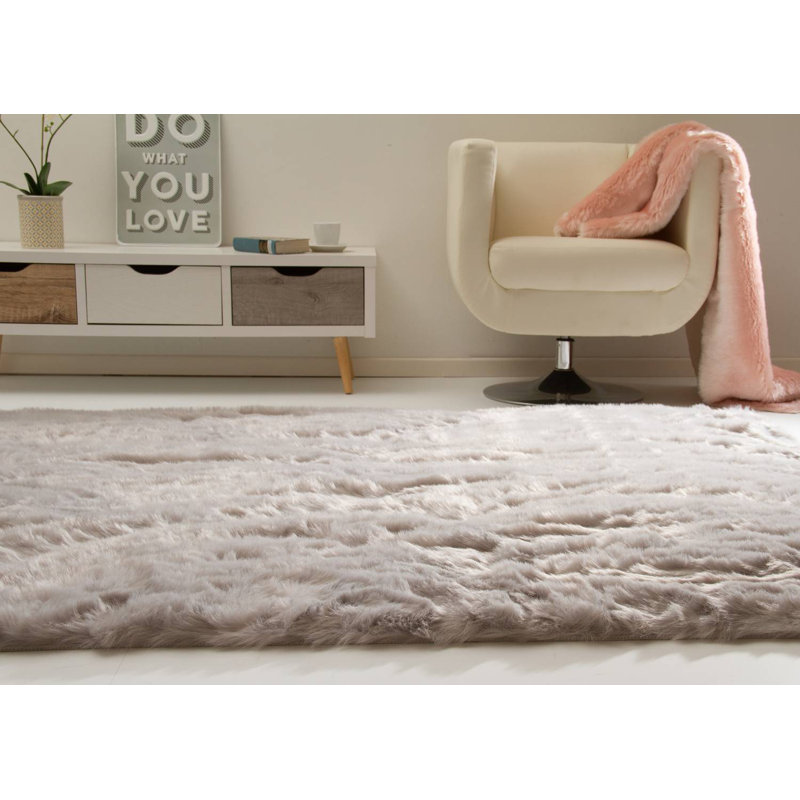 Shuler Solid Colour Area Rug, Rectangular 90 x 160cm