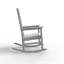 Chaise berçante d'extérieur en PEHD pour chaise berçante Adirondack -1400496664