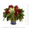 Hydrangea and Rose Holiday Arrangement