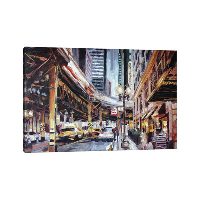Lake and Wabash 1 Piece Wrapped Canvas Wall Art