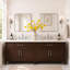 Miroir de salle de bain carré Lilian, miroir mural carré chromé, 76 x 76 cm (30 x 30 pouces)-1872490979-1872490976