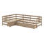 Lit plateforme simple en L avec tiroirs-1925712273