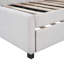 Lit de jour en tissu d'ameublement (beige)-528994975