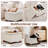 23.2’’ Wide Upholstered Tufted Square Storage Ottoman-955988049