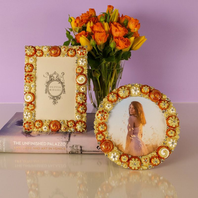 Charisma Metal Picture Frame, 5" x 7"