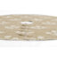 Erin Gates by Momeni Orchard Bloom Natural Hand Woven Wool and JuteTree Skirt 5' X 5' Round
