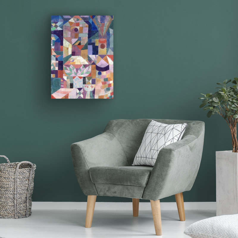 Art sur toile, Collection des maîtres bolognais, Burggarten Paul Klee, H 18 po x l 24 po