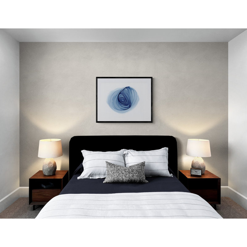 Infinity Rows Print by KC Pollak, Black Framed Canvas, 46" H x 61" W, 45" H x 60" W