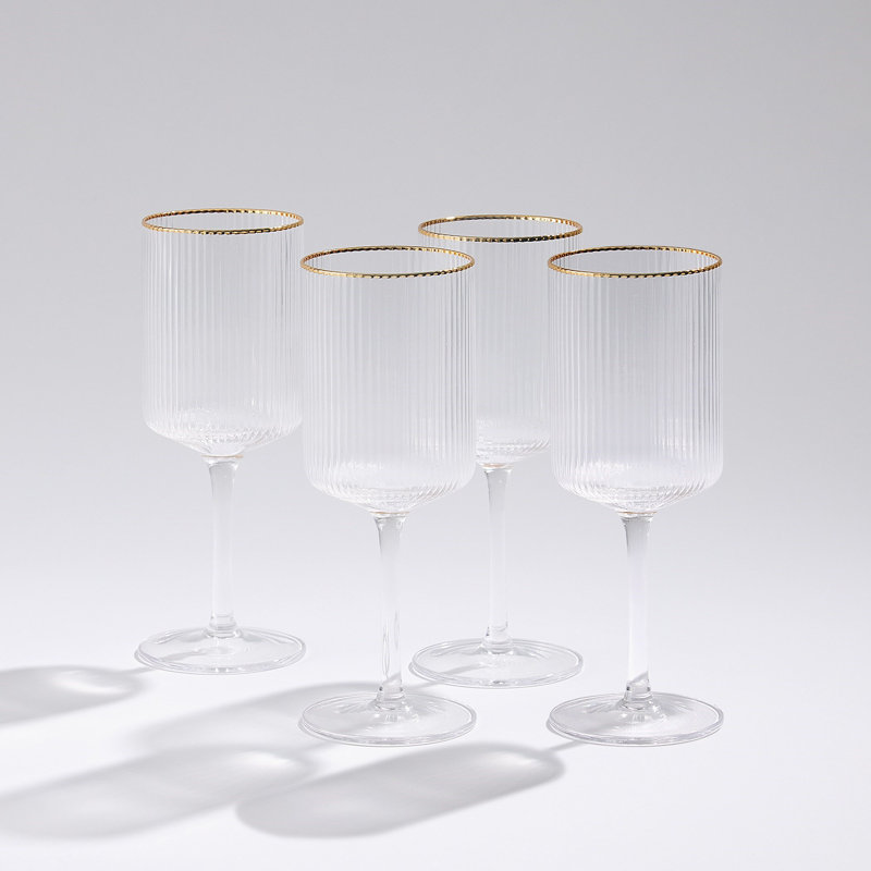 S/4 Winston White Wine Glasses