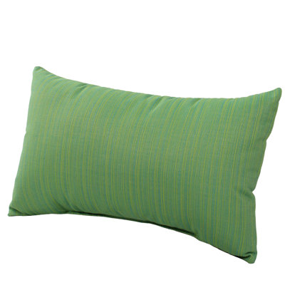 Striped Sunbrella® Outdoor Reversible Throw Pillow
