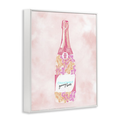 Art de la giclée au champagne rempli de bonbons par Ziwei Li