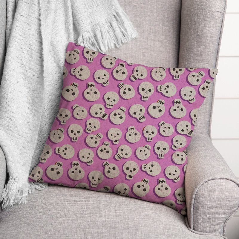 Coussin décoratif en polyester, 18 po x 18 po