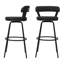 Tabouret de bar et de comptoir pivotant à dossier bas Kipton-1854992588-1854992589