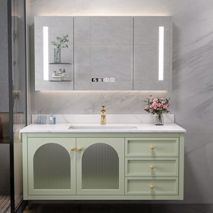 Light luxury modern simple bathroom cabinet
