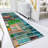 Chic Non-Woven Soft Type Printed Rug with Intricate Floral and Geometric Design for a Modern Home Interior-126041900