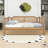 Wood Daybed with Trundle and Rattan Frame-1070943262-1070943259