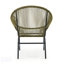 Chaise d'extérieur NUSA PATIO PATIO, rotin PE et structure en fer, ensemble de 2, sièges d'extérieur confortables et durables-1238151736