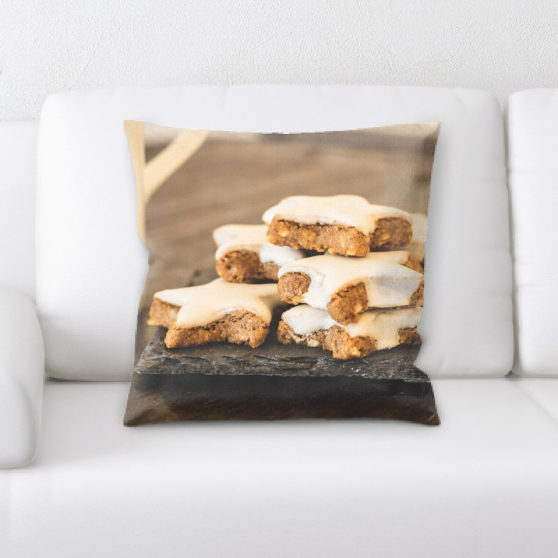 Coussin de noël biscuits