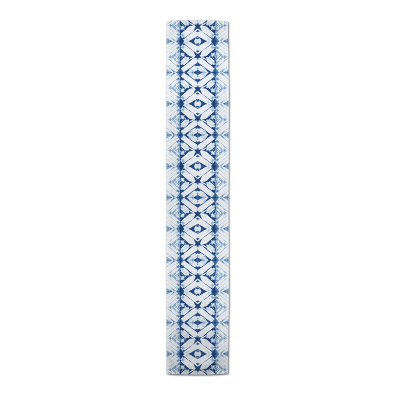 Chemin de table Bonzie, 90 po x 16 po, Bleu marine