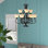Lustre à niveaux ombrés 9 lumières Amelia