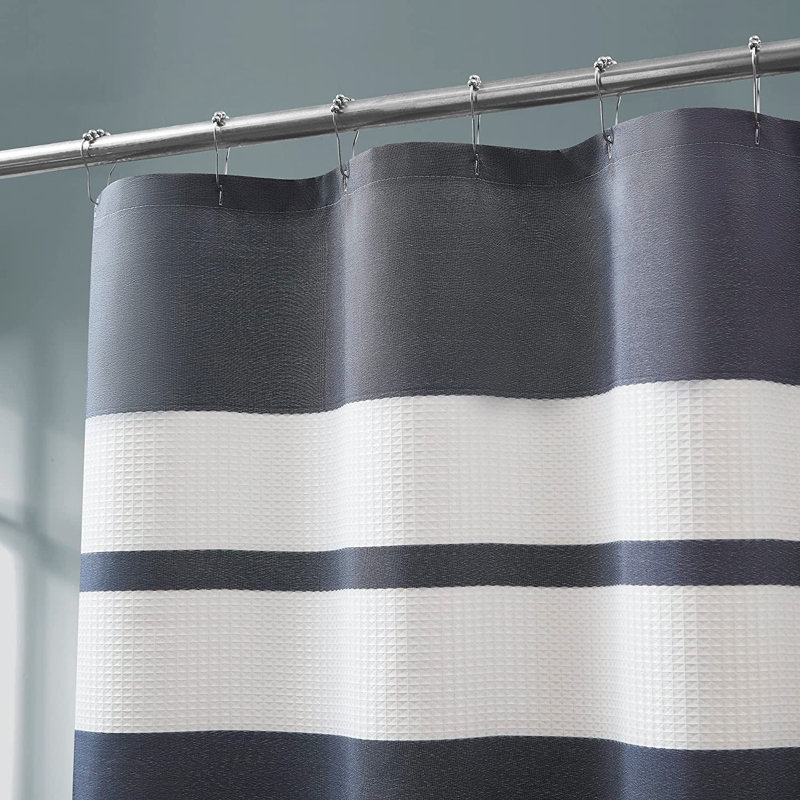 Rideau de douche Chloe-Nicole, Bleu marine