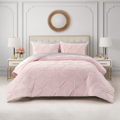 Juicy Couture Kiss Pleat Plush Micromink Comforter Sets