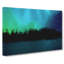 The Northern Lights In Iceland In Abstract - Wrapped Canvas Print-55302191