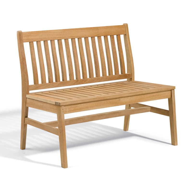 Banc de jardin en bois Myres, Naturel