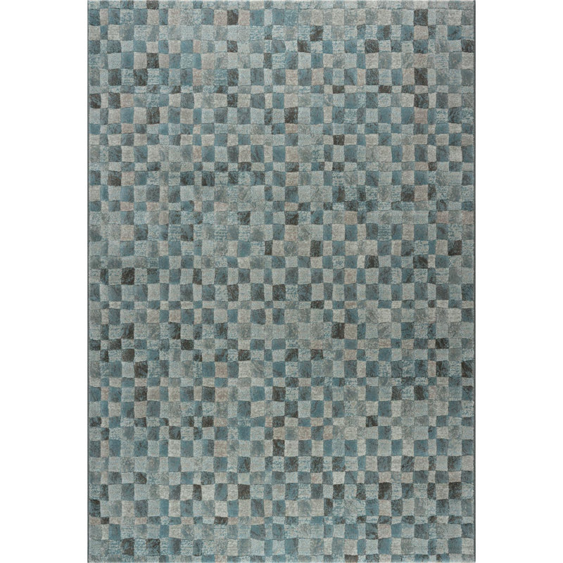 Galleria Blue/Grey/Black Rug, Rectangle 240 x 330 cm