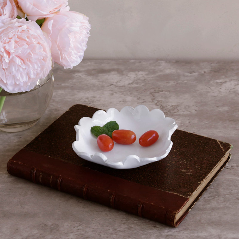 VIDA Colette Appetizer Plates (White)