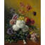 "Nature morte avec des fleurs" par Georgius Jacobus, Van Van Os - art mural sur toile tendue-1915410882