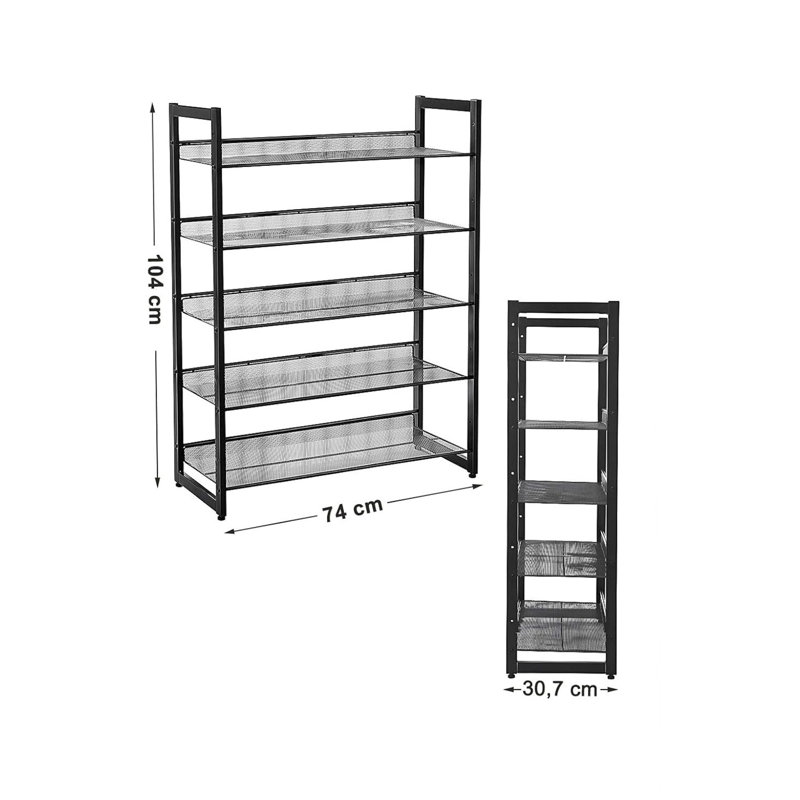 20 Pair Shoe Rack