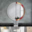 Huldar Glass Flat Wall Mirror