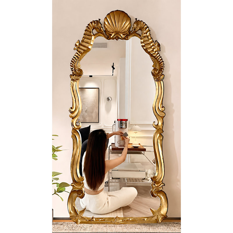 Arch Solid Wood Mirror