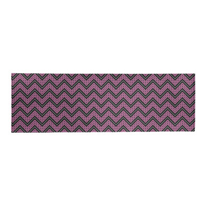 Chenille Chevron Indoor Rug