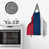 Red/Navy Blue/White selected