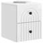 33cm W Manufactured Wood Bedside Table-347351985