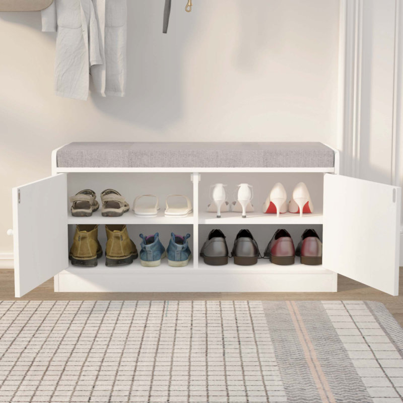 Entryway Shoe Storage Bench