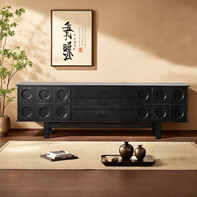 French style retro practical TV stand