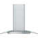 Zephyr Brisas 30 In. 600 CFM Curved Glass Wall Mount Range Hood With LED Lights In Stainless Steel