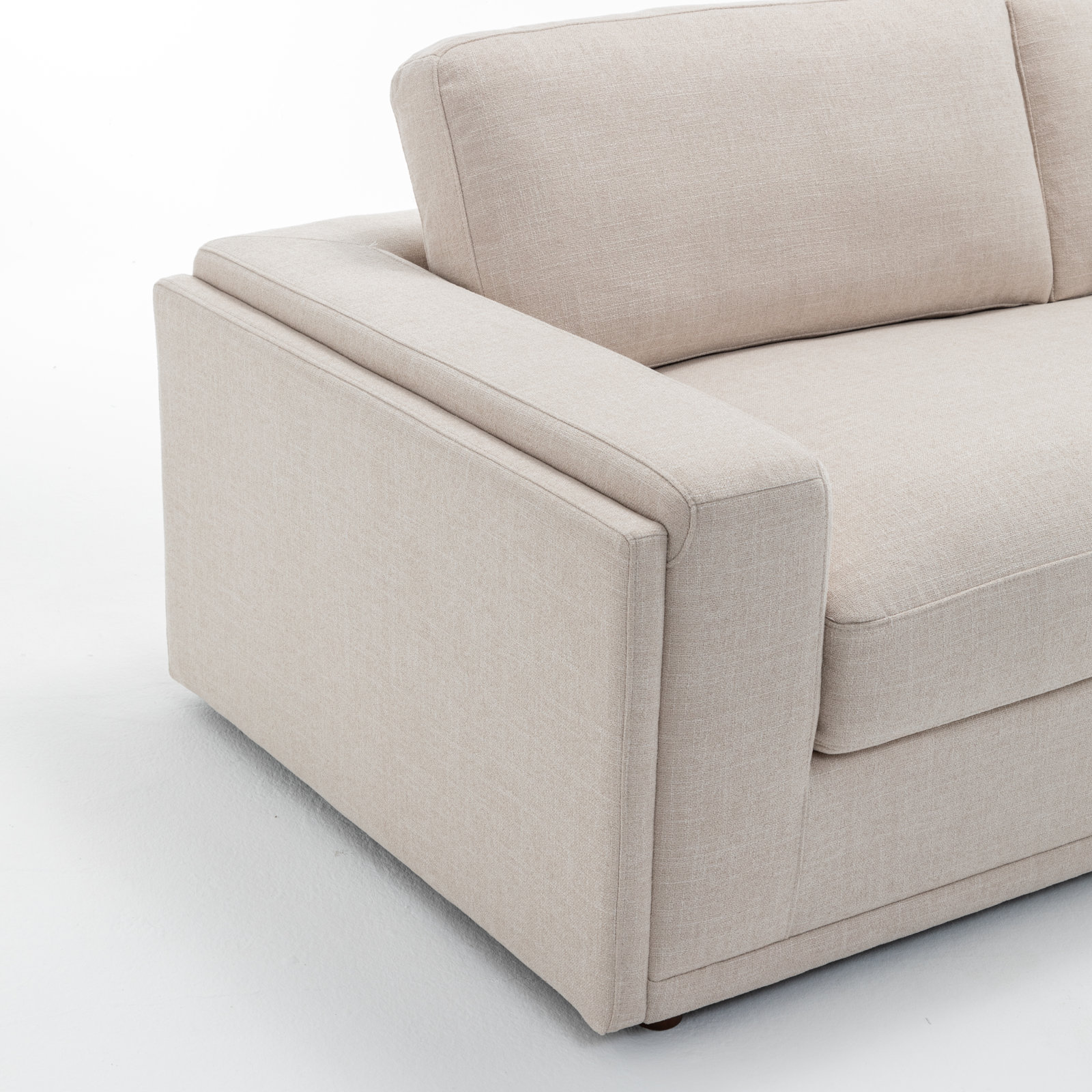 Essex 86.6” Upholstered Sofa, Beige