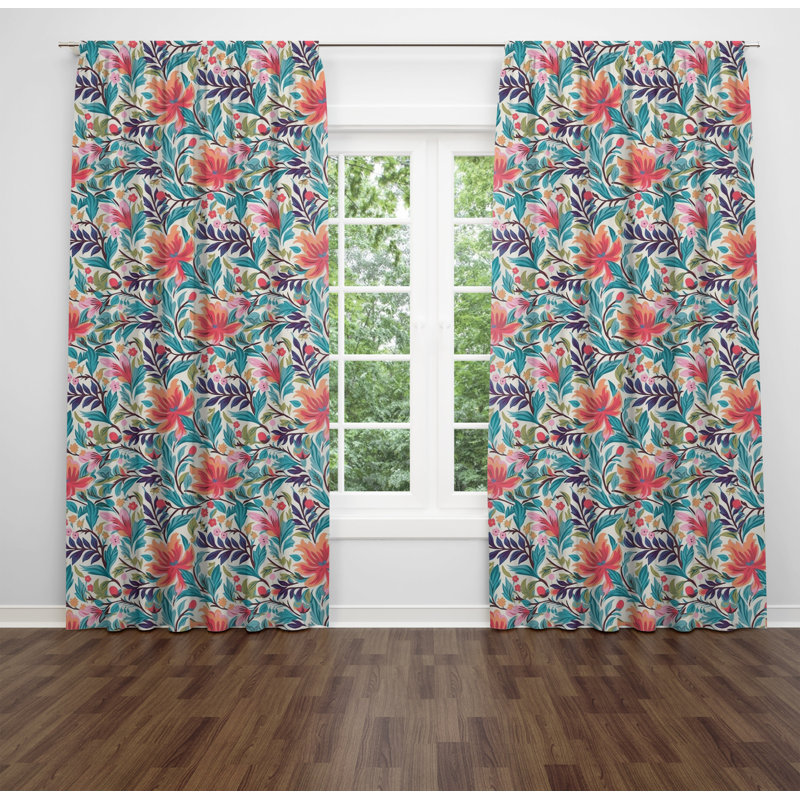 Paire de rideaux obscurcissant en polyester Antares, L 40 po x L 61 po